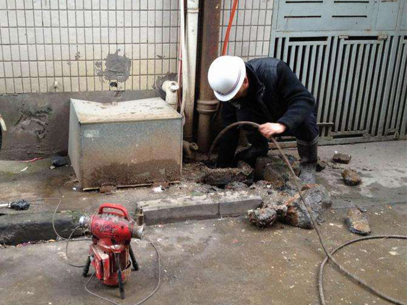 民乐疏通下水道-洗菜池疏通