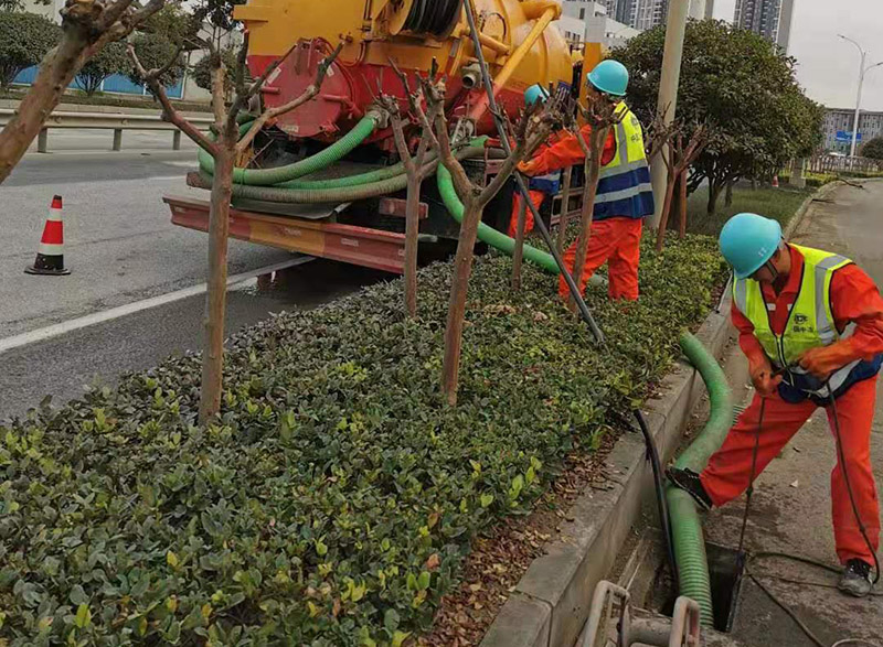 民乐市政管道清淤